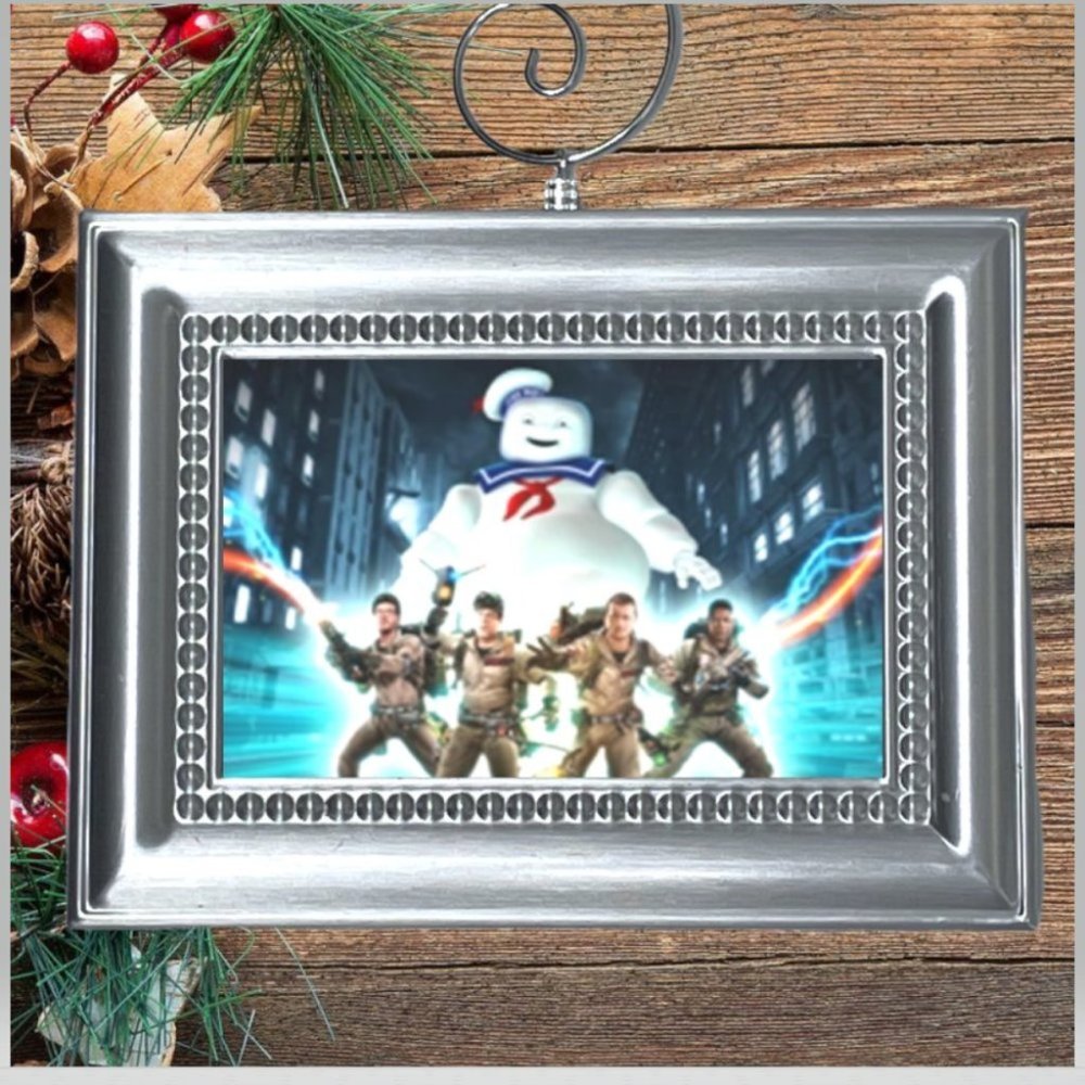 Ghostbusters Stay Puft Marshmallow Man Ghost Christmas Tree Ornament‎